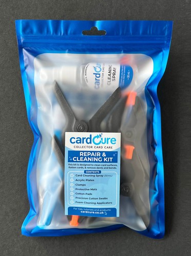 CardCure Karten Reparatur & Reinigung Kit - Pokemon Sport TCG Dent Kurts Reparatur Pflege - Bild 2 von 19