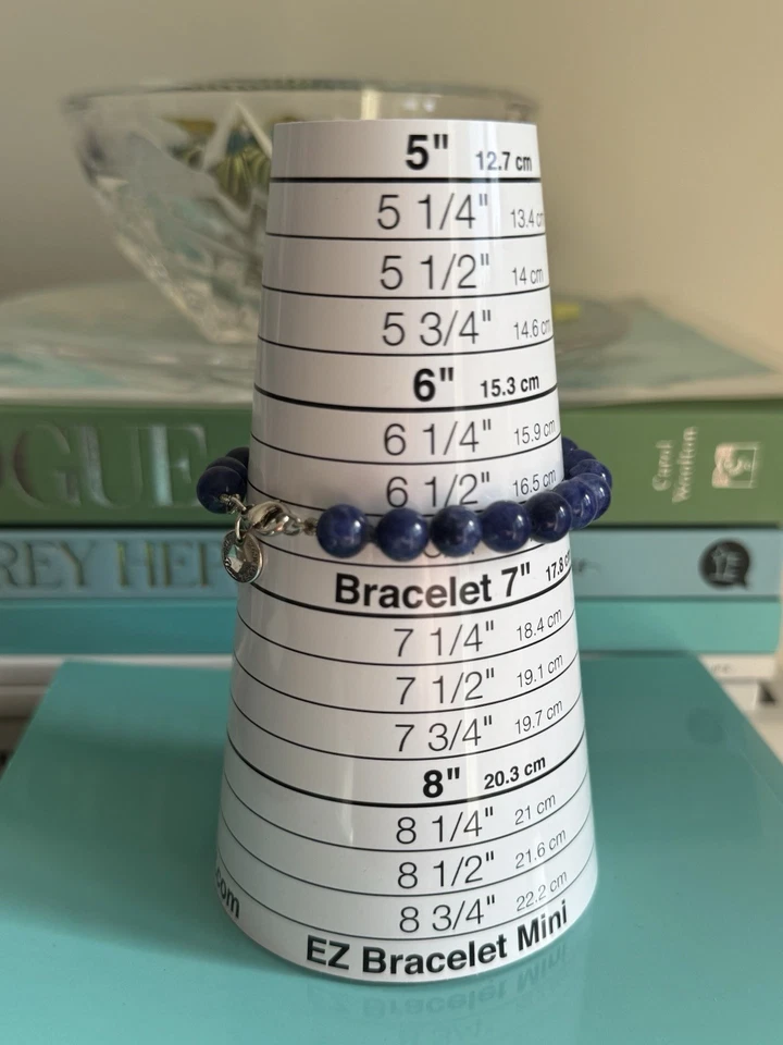 Pulsera Tiffany &co. 8 mm cuentas de sodalita de Paloma Picasso - Rara  Foto 3 de 4