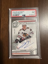 23-24 SPA - Future Watch Auto Connor Bedard 448/999 PSA 9! Chicago Blackhawks