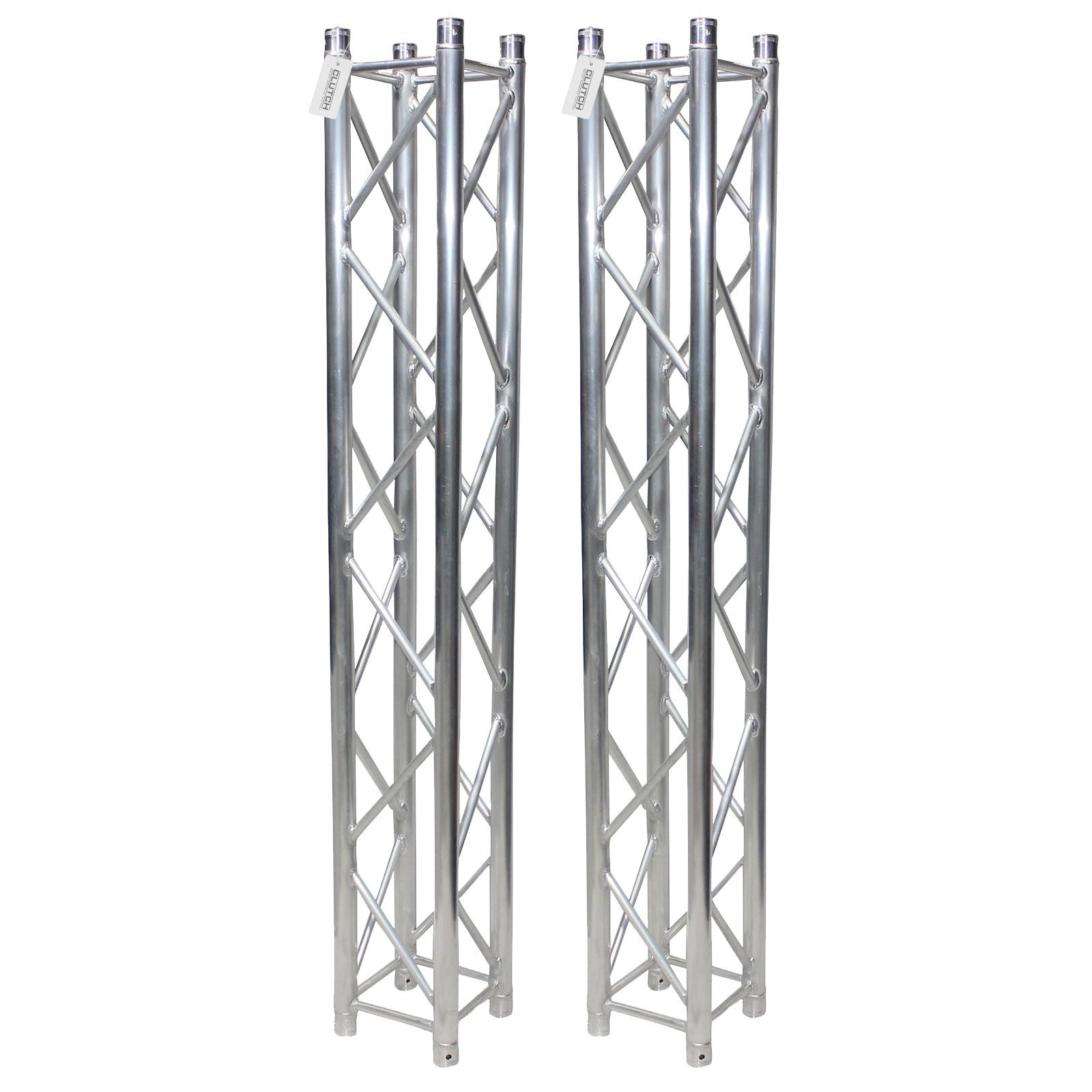 6.56ft/2.0M Lighting Stand Stage Square Aluminum F34 Box Truss Segments Pair