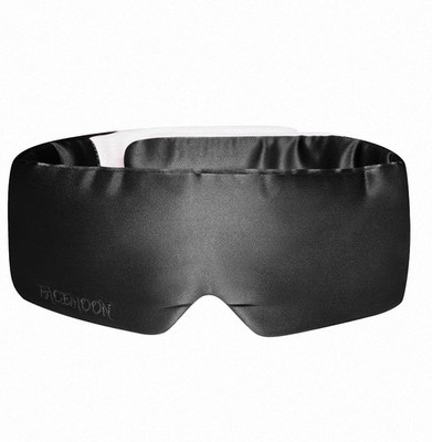 Silk Sleep Mask for Side Sleepers, Eye Mask for Sleeping Women Men, Face-Hugg...