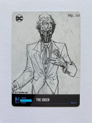 DC Hybrid Trading Card The Joker Pencils Chapter 2 Random Mint Physical Only