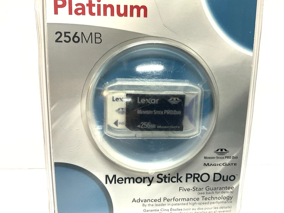 Lexar Platinum 256MB Memory Stick Pro Duo, New Old Stock - Image 4 of 4