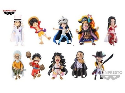BANPRESTO ONE PIECE WCF LAW VS BLACKBEARD/KANKETSUHEN/NYOUGASHIMA/NEW CHAPTER