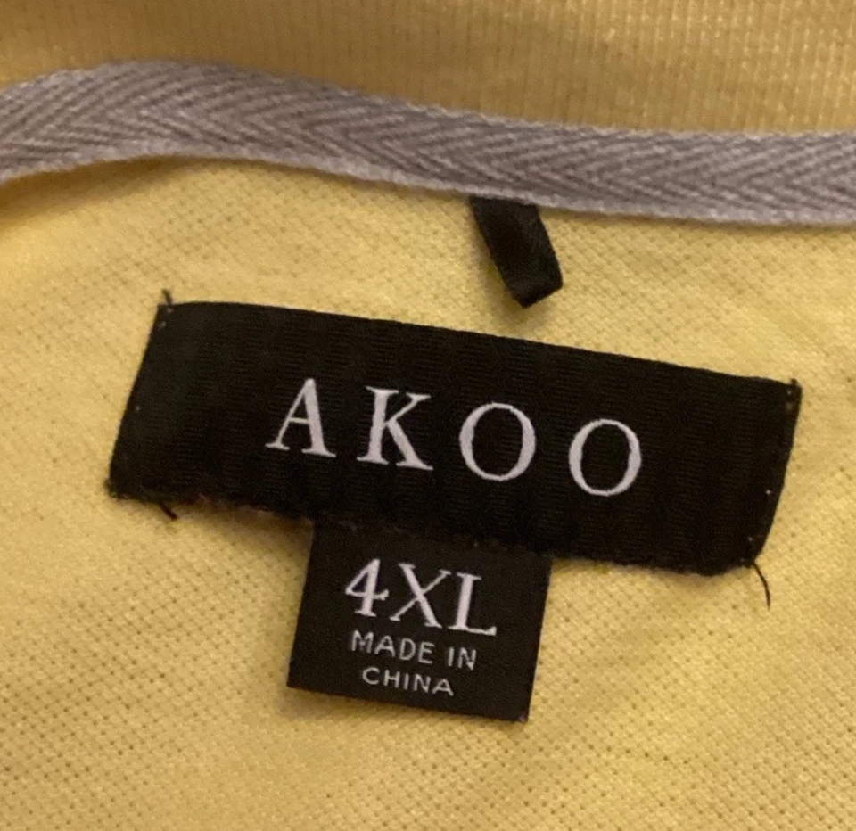 Polo Akoo para hombre talla 4Xl Foto 3 de 3