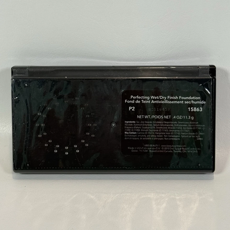 Base BeautiControl Perfecting acabamento úmido/seco P2 15863 selada 0,4 oz 11,3 g - Imagem 3 de 4