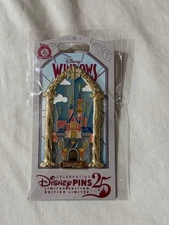 Disney Windows of Attraction Sleeping Beauty Castle Pin