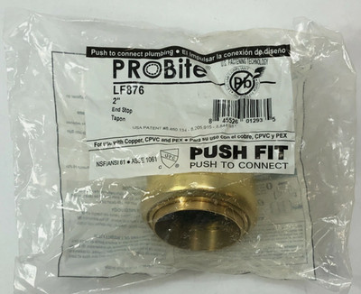Probite LF876 2 inch End Stop Dual Seal Technology