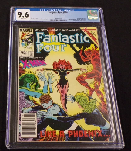 FANTASTIC FOUR #286 MARVEL COMICS RETURN OF JEAN GREY CGC GRADED 9.6 JOHN BYRNE