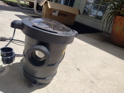 VEVOR Pool Pump Aboveground 1.5HP 115V Single Speed 88 GPM 9.6A Model VVPS115BUS - Picture 8 of 13