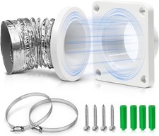 Magnetic Dryer Vent Coupling Strong Magnetic Self-connection  Suitable for Conf