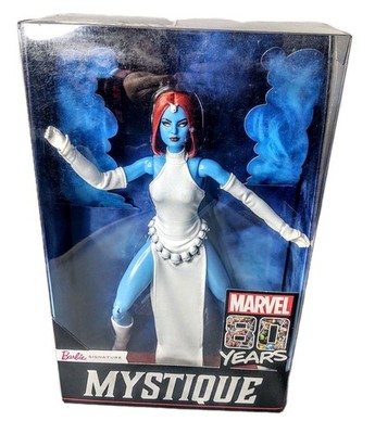 2019 Barbie Signature Mystique Marvel 80 Years Superhero Fashion Doll GLJ53 NRFB