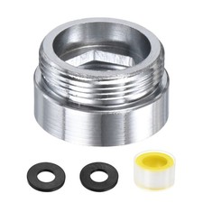 1-Pack Faucet Adapter, M22 Female to M22 Male, with 2Pcs Washers and 1Pcs Tape
