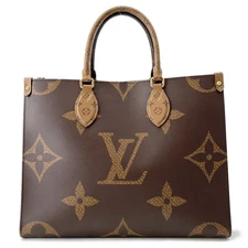 LOUIS VUITTON Onthego Size MM Monogram / Monogram Reverse Canvas / Monogram ...