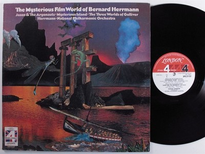 HERRMANN The Mysterious Film World of Bernard Herrmann LONDON LP NM B186