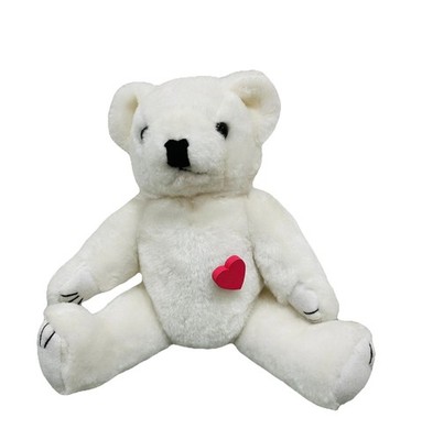 Chosun Teddy Bear Valentines Love White 12 Inch Plush Stuffed Animal Toy