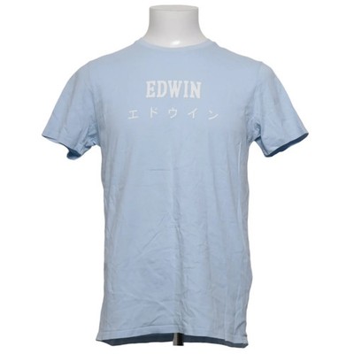 Edwin, T-shirt, Größe: S, Blau, Baumwolle, Print, Herren #Ael