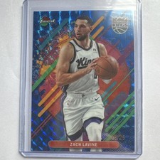 2026 Topps Finest Zach Lavine #286 Sacramento Kings Blue Rare /25