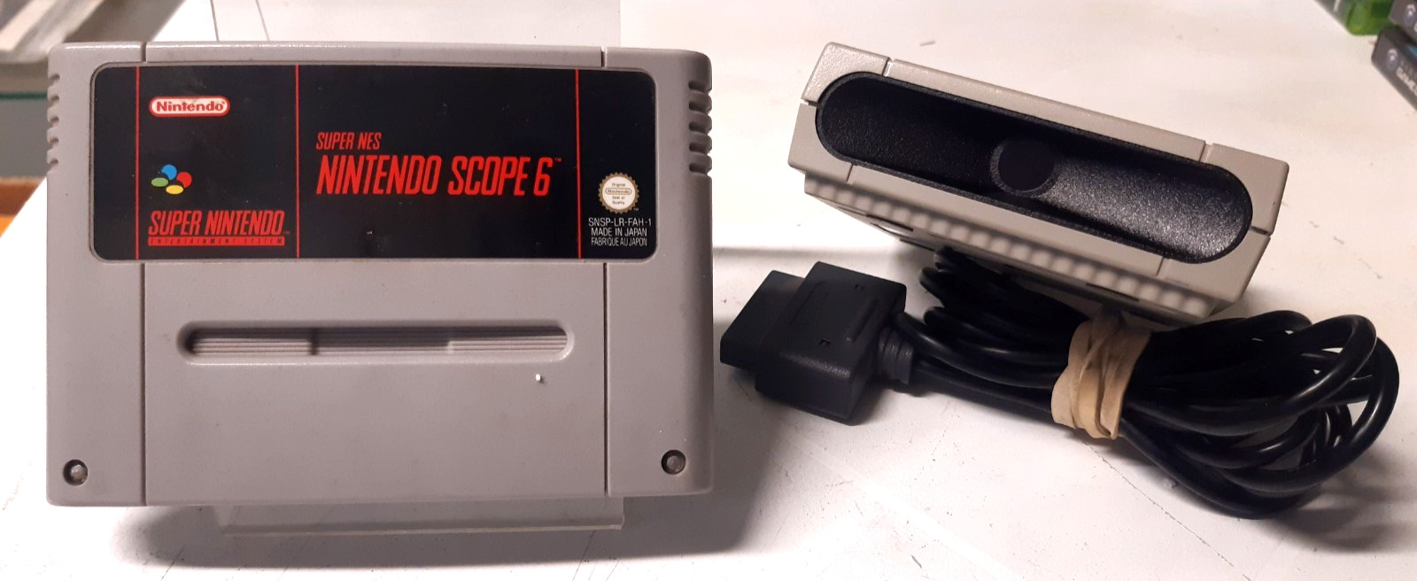 Capteur / Récepteur / Receiver Nintendo SCOPE 6 + Jeu  Super Nintendo SNES - Fah