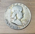 1952 Franklin Half Dollar - 90% Silver - Circulated Coin #6635