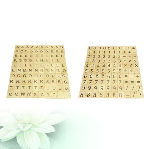 Frühes Puzzle Holzstück Kind Früherziehung Brief Holzspäne Zahlenchips - Bild 8 von 12