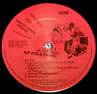 美品！RIP RIG & PANIC GOD LP レコード　日本盤 Rip Rig & Panic God V2213 1981 UK 2LP Punk New Wave Vinyl | eBay