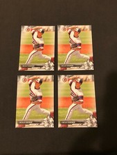 2017 Bowman Draft Lincoln Henzman 1st Bowman Prospect (BD-11) - Lot of 4x