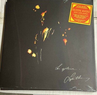 Sezen Aksu - Sen Aglama- Plak  LP NEU Türkiye baski  + Gratis Anhänger