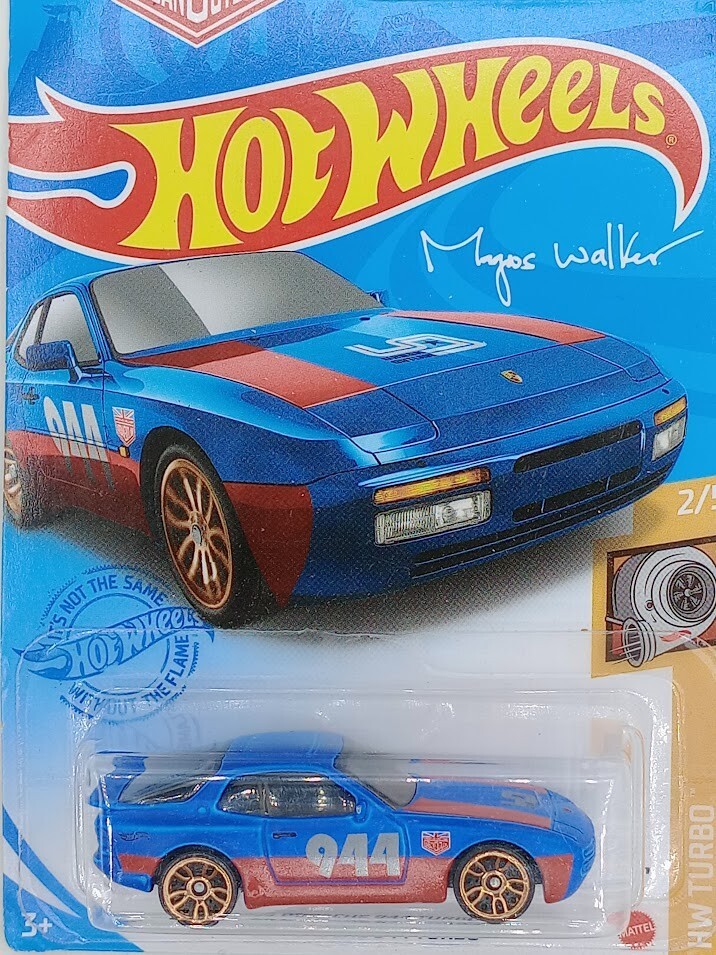 Hot Wheels 2021 HW Turbo Series 45 Blue Porsche 944 Turbo Magnus Walker