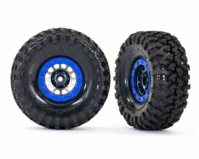 Traxxas  TRX 8182 Canyon Trail 1.9 mit schwarz chrome Beadlock blau Reifen TRX-4