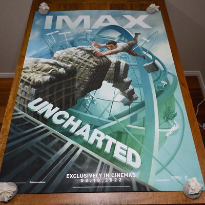 アンチャーテッド　IMAX 限定　B1ポスター Uncharted Japanese IMAX ver. ORIG S/S B1 size 72.8×103cm Poster | eBay