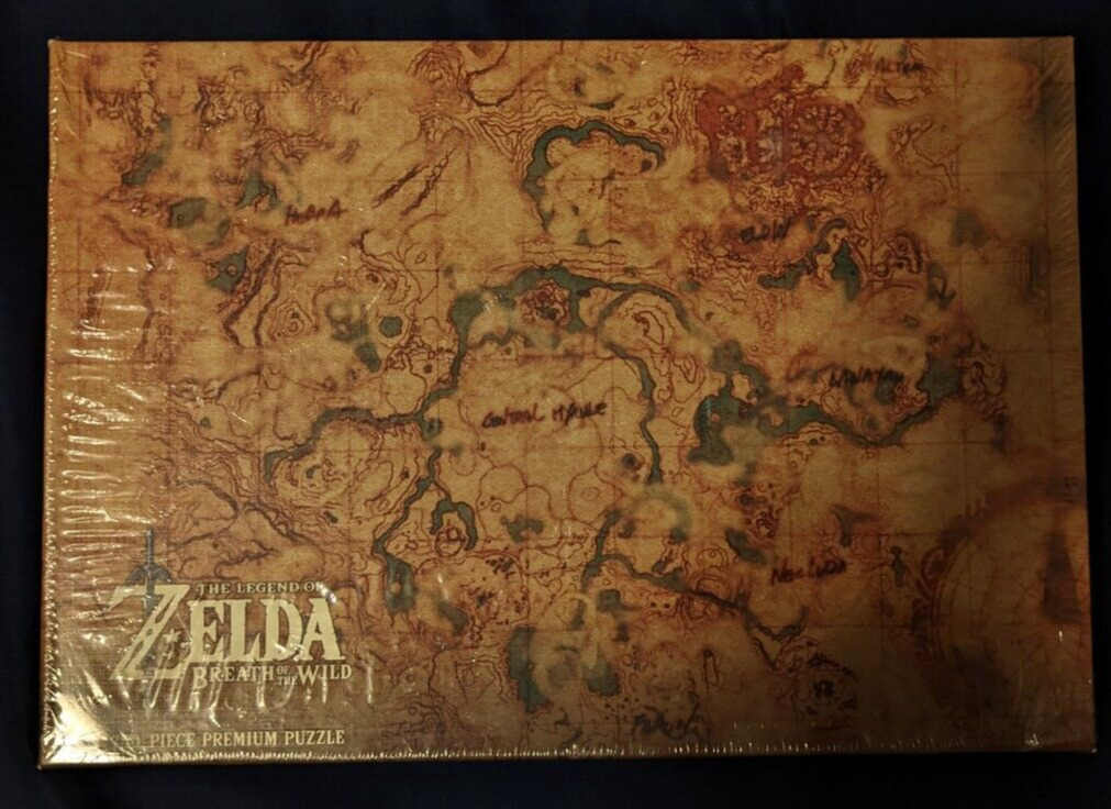 An estimated look at the size of Zelda: Breath of the Wild's map