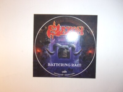 Aufkleber, Sticker SACHSEN ''Battering Ram'' - Heavy Metal 2015 - NEU
