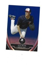 2013 Bowman Platinum Chrome Prospects Blue Refractors #BPCP51 Alex Meyer /199