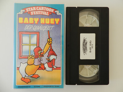 VHS Video Kassette Baby Huey Der Quälgeist Star Cartoon Festival Zeichentrick