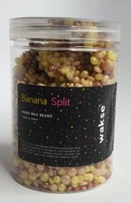Wakse Banana Split Hard Wax Beads for Face and Body 12.6 oz