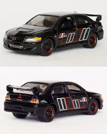 JOHNNY LIGHTNING 1/64 RalliArt 2004 Mitsubishi Lancer Evolution EVO JLCP7168 bk - Image 4 of 4