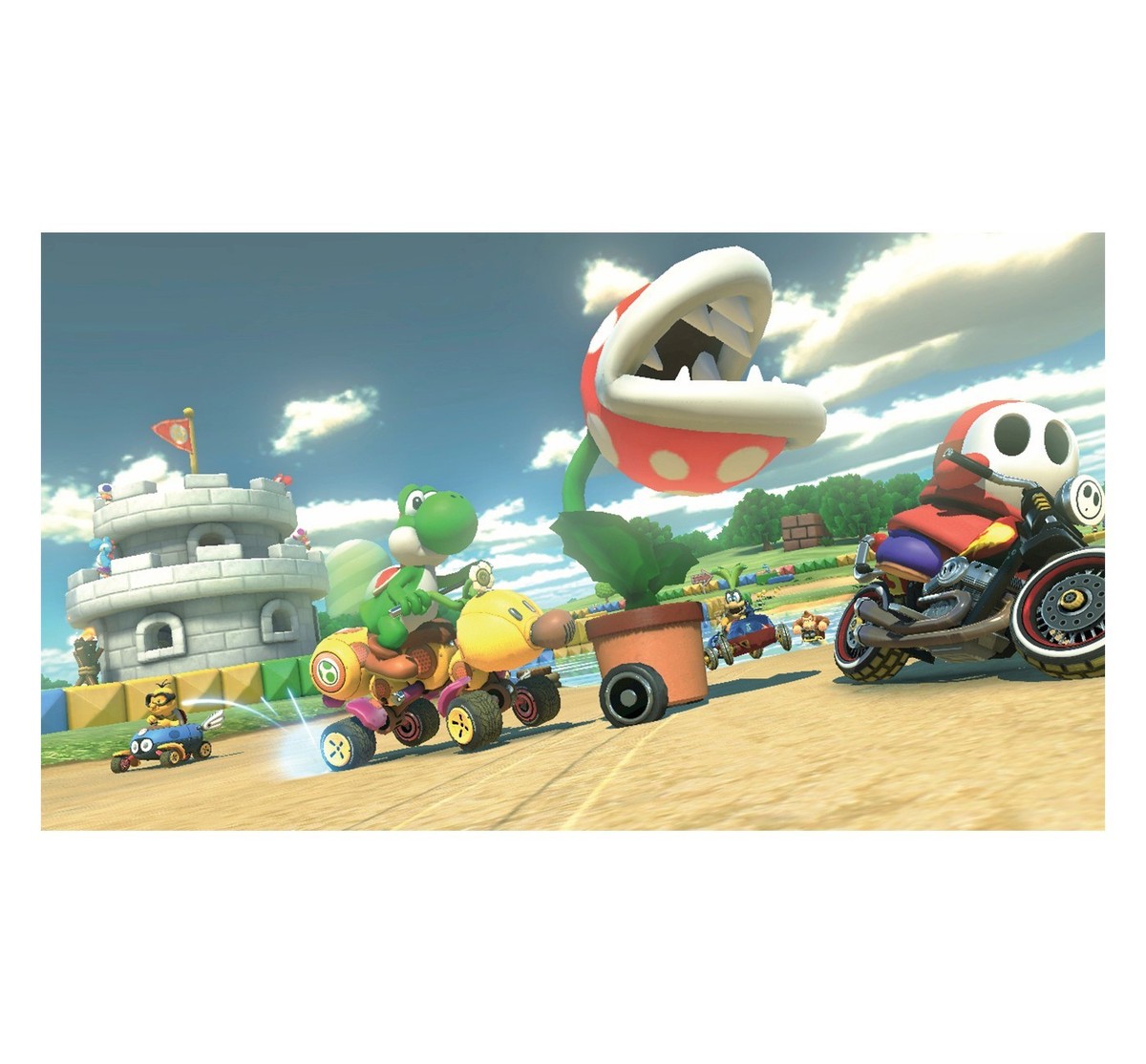 Nintendo Wii U Console 32GB Mario Kart 8 BUNDLE SET Game System