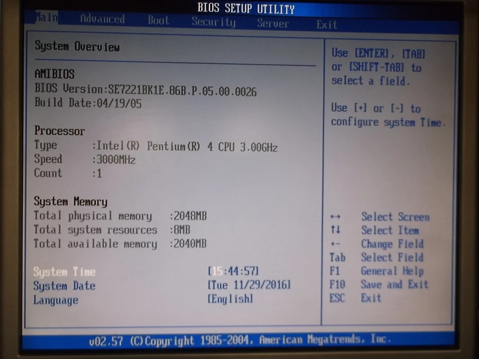 INTEL SERVER CHASSIS SC1400UP SERVER PLATFORM SR1425BK1 30 DAY WARRANTY - Image 2 of 2
