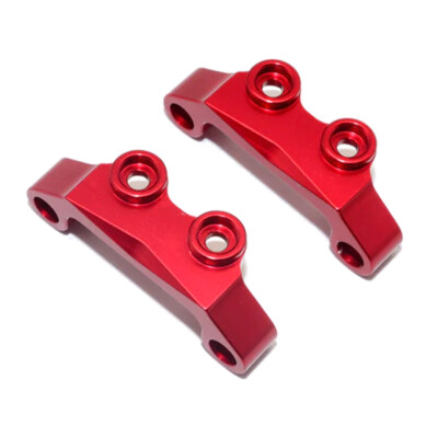 NEW GPM Alum Front&Rear Upper Arm Bulk Red Tamiya TT-02 FREE US SHIP