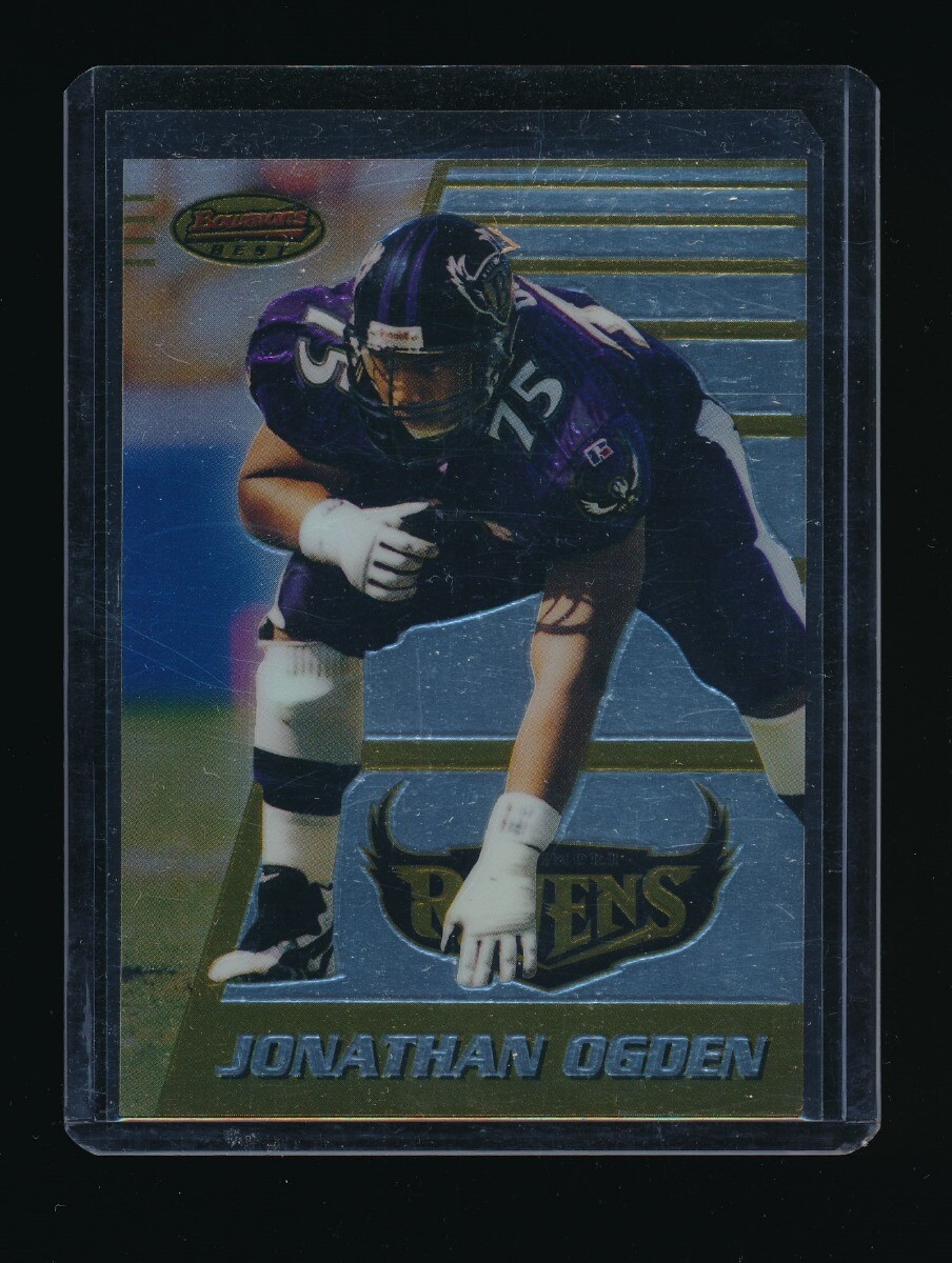 JONATHAN OGDEN 1996 BOWMAN'S BEST #148 RC *CLEVELAND BROWNS RAVENS*