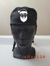 santa logo Mens surgical caps, scrub cap, scrub hat, surgical cap