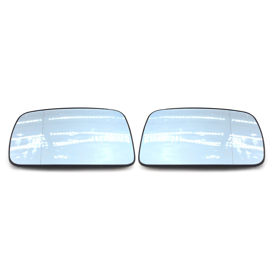2x Side Door Mirror Glass Heated For Land Rover Discovery 3 & Range