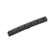 Hosco HSBK-NS1-9.5 Fender  Shaped  Slotted Black Bone Electric Guitar Nut