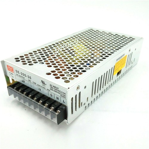 One New MEAN WELL SE-200-36 36V 5.9A Switching Power Supply - Picture 4 of 5