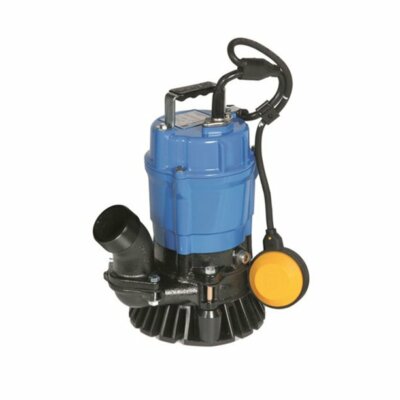 Tsurumi HSZ2-4S; Float Operated semi-Vortex Submersible Trash Pump w/Agitat