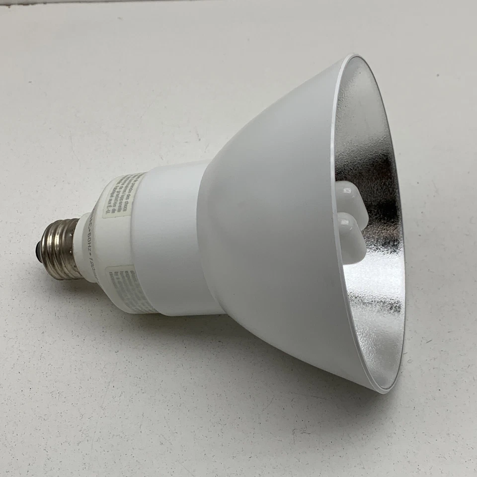 (2-Pack) Sylvania CF11EL/R40/827/MED Fluorescent Reflector Light Bulb 11W 2700K - Image 3 of 4