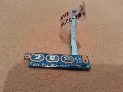 Sony Vaio VPCEC3E9E - PCG-91111M Karte Knopf Buttons Web Medien Button Board
