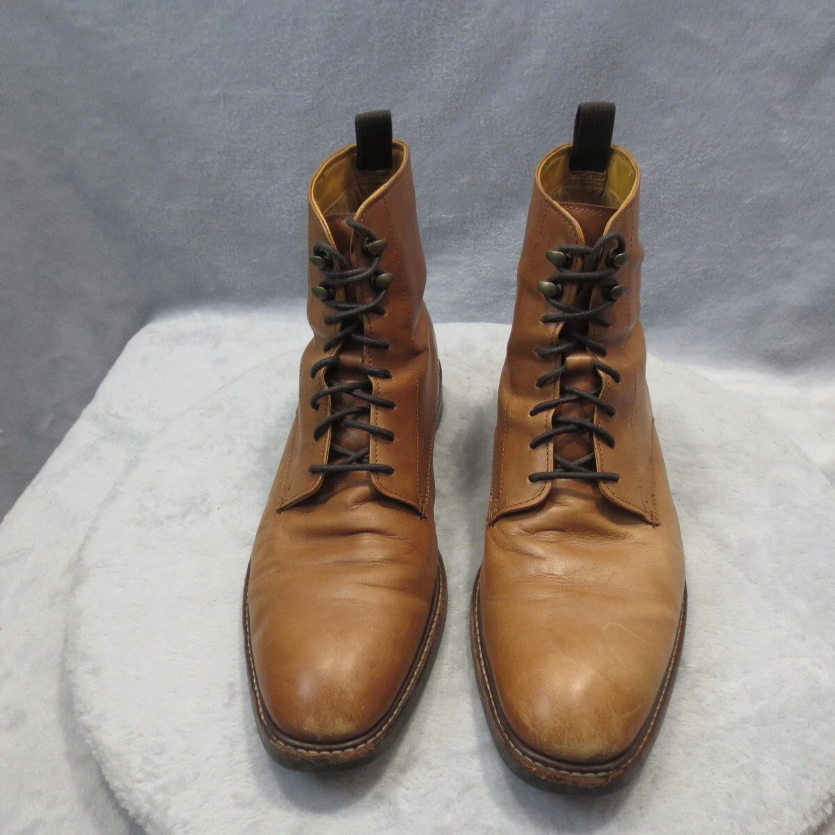 Cole Haan Mens Sz 12 Waterproof Leather City Chukka Boots Mesquite C30036