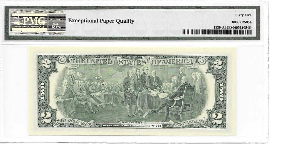 2009 Boston $2 FRN (AA Block) PMG 65 EPQ Gem Uncirculated - Image 2 of 4